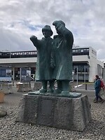 Uitzicht op haven.