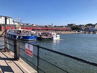 De haven van Newhaven.