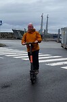 Fietstour. En op de step weer terug.
