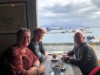 Fietstour. Koffiemomentje.