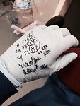 Making notes during an experiment