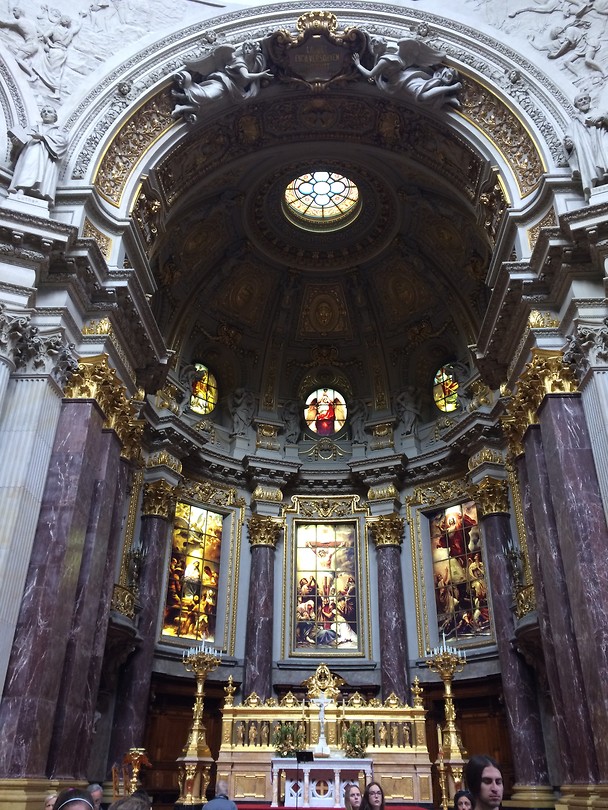 Inside chapel