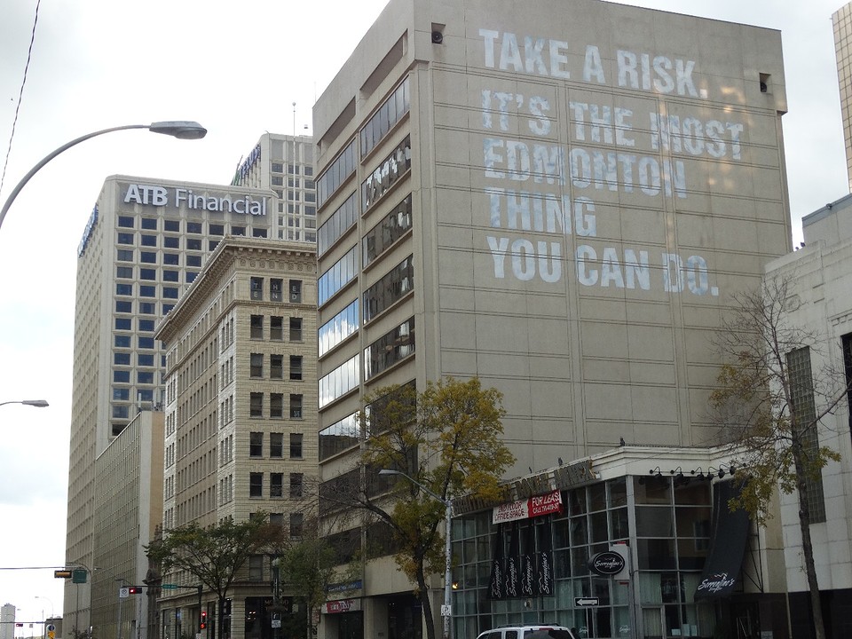 Take a risk.