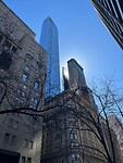 Altijd omhoog blijven kijken in NYC
