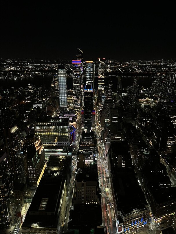 NYC by night