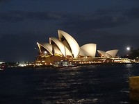 Opera House night