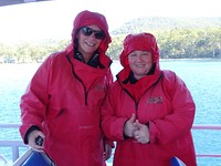 In pak op boot