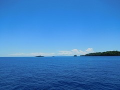 Togean Islands vanaf de ferry!