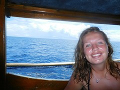 Lekker glimmen op de boot