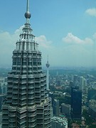 Uitzicht vanaf Twin Towers Kuala Lumpur
