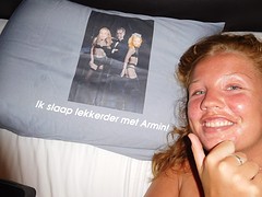 Nog even mijn mooie kussensloop showen