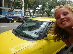 Liefde voor gele auto's