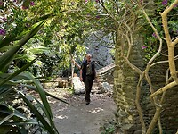 Harry tijdens de wandeling