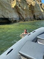 Genieten in het water