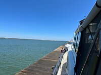 Uitzicht vanaf de boot