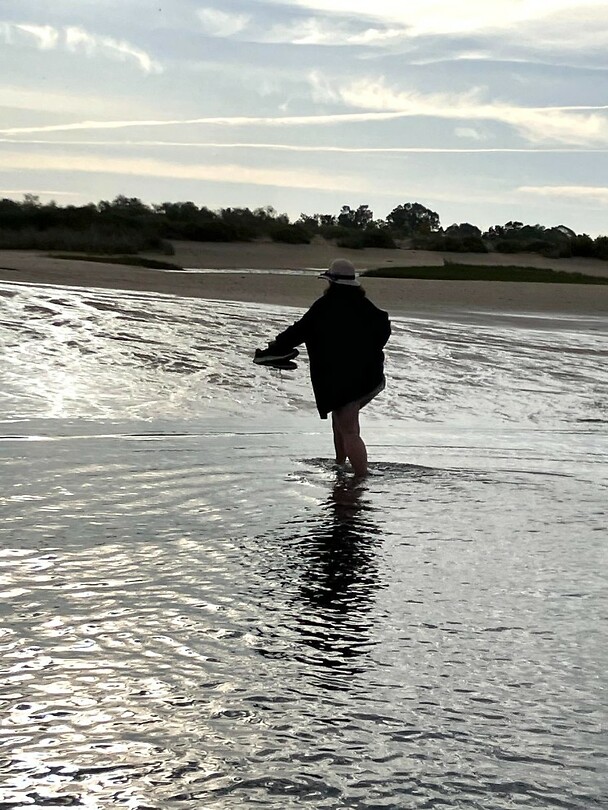 Door de blubber naar de kant