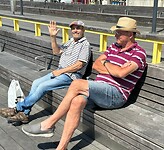 Even rusten in Vila Real de Santo Antonio