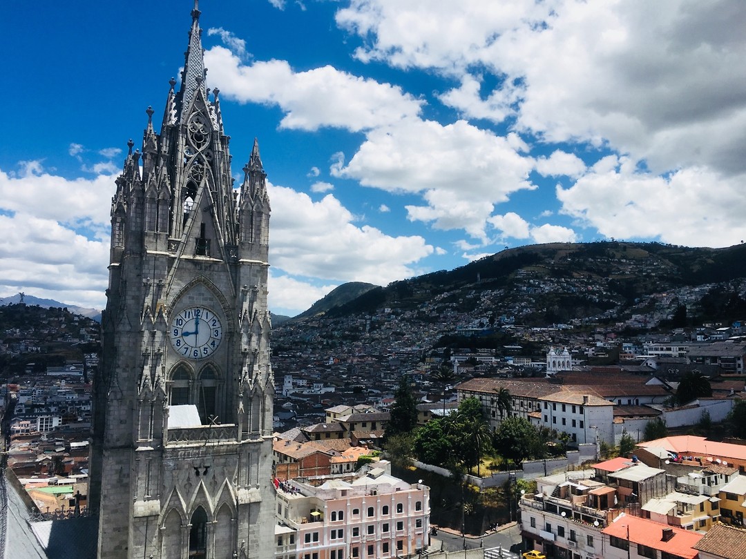 Ecuador Quito basiliek Foto Sieger en Yolanda in 180 dagen de