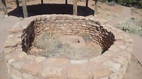 Mule canyon ruins tower