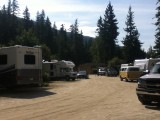 Campground in Halcyon Hotsprings