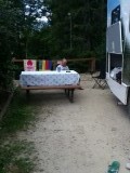 campground Halcyon hotspring