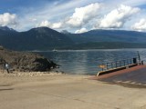Arrow lake overteken met de boot naar Revelstoke