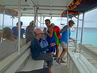 Queen Angels, klaar voor vertrek naar Klein Bonaire.