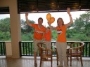 Oranje tegen de Denen