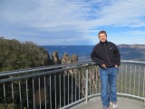 Blue Mountains - Stefan voor de Three Sisters