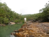 Bowling Green Bay National Park - ook een foto'tje met Stefan