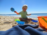 Woodgate Beach - nog een keer Matthijs!