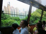In de Peak Tram