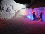 Snow village
