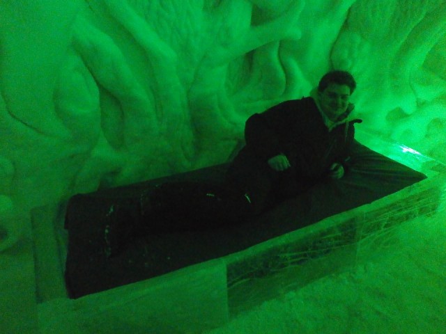 Snow village
