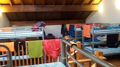 De uitdragerij van alle peregrinos in de herberg.