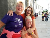 Portugese van de 1ste caminodagen komen we weer tegen.