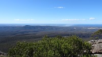 Pigeon House trail on camping trip in Morton NP