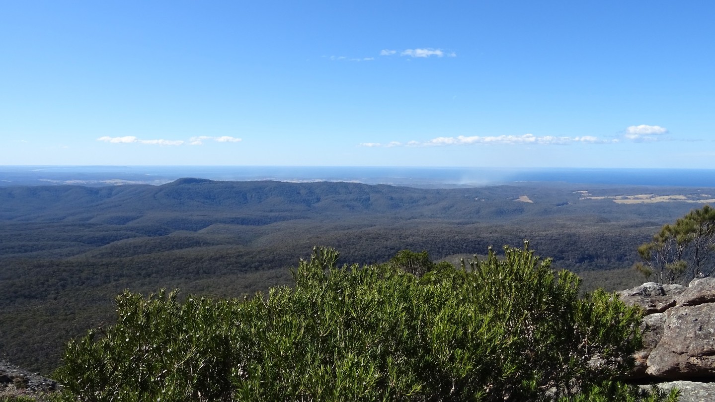 Pigeon House trail on camping trip in Morton NP