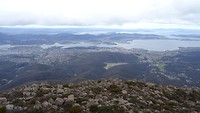 On the top of Mount Wellington