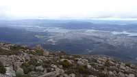 On the top of Mount Wellington