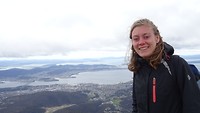 On the top of Mount Wellington