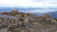 On the top of Mount Wellington