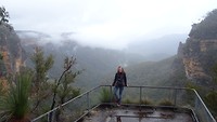 Hiking at Wentworth Falls