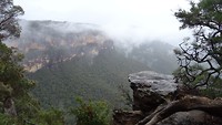 Hiking at Wentworth Falls