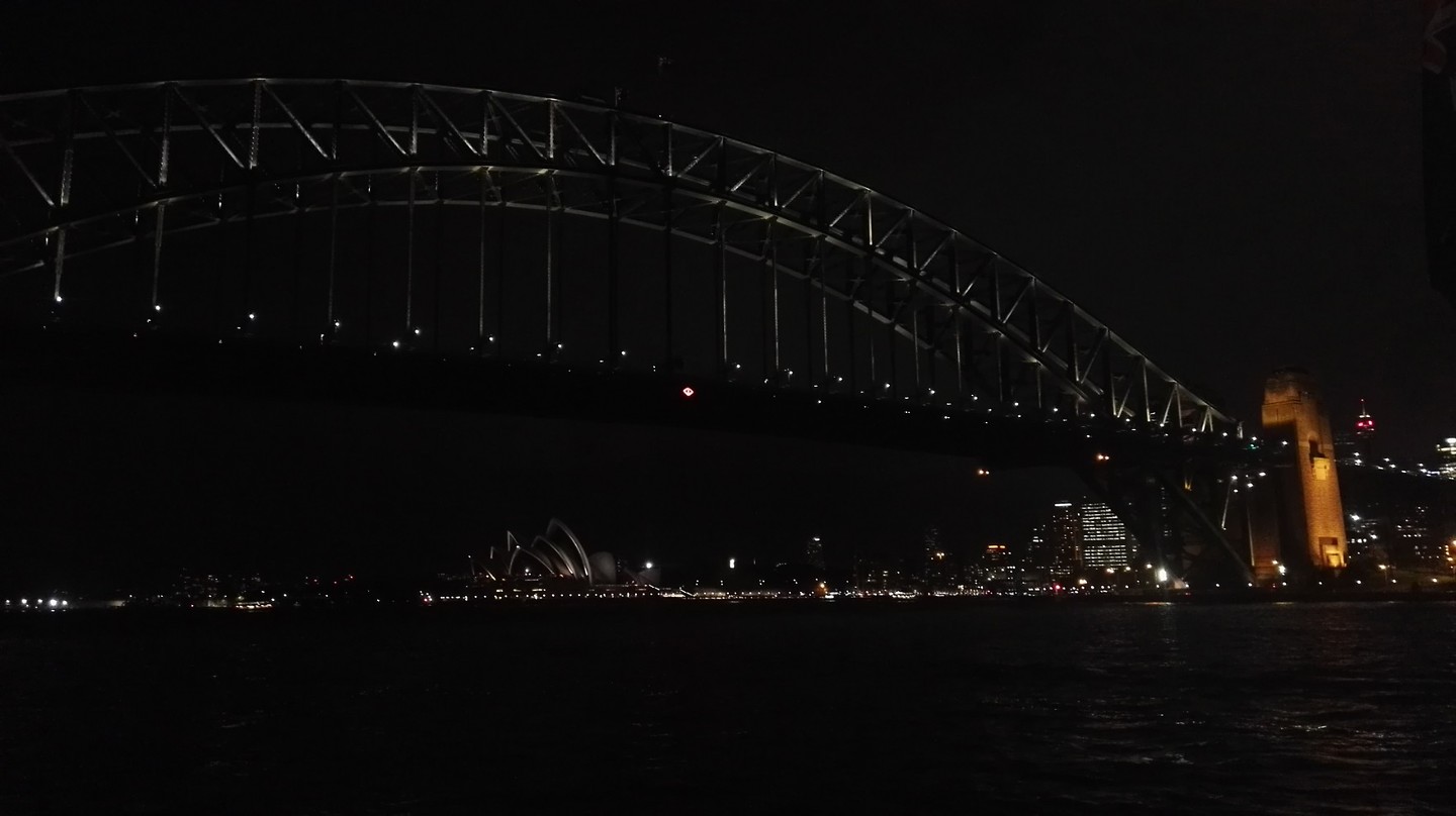 Sunset cruise in Sydney Harbour