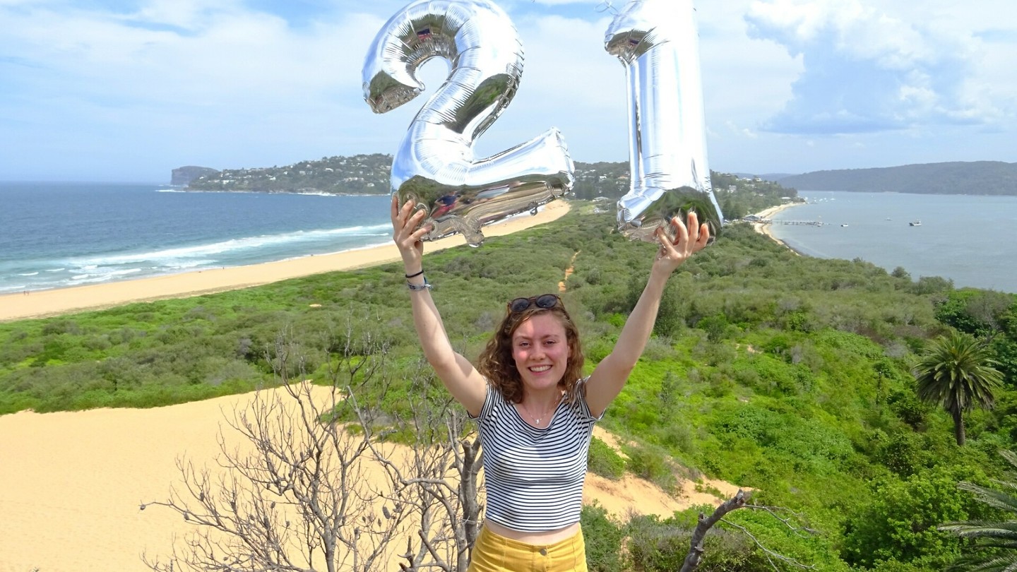 Palm Beach with my 21st birthday