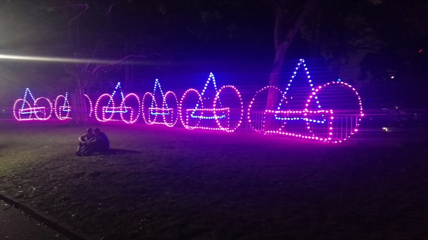 Light the city