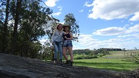 At Maddie's farm