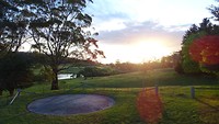 Sunset at Maddie's farm