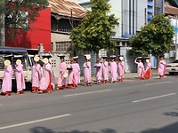 Monnikenen in mandalay